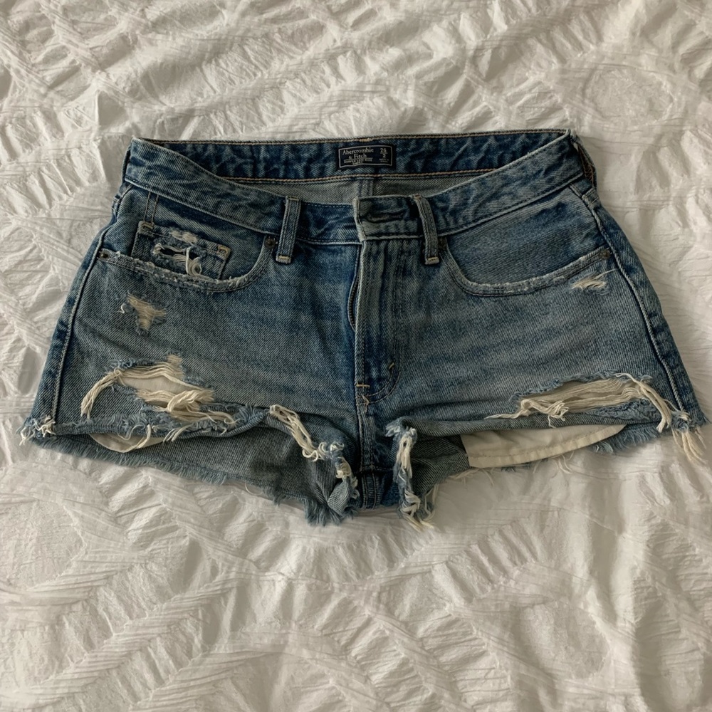 Abercrombie & Fitch Jeans shorts - Harper Low Rise